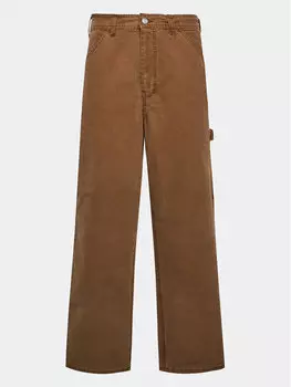 Тканевые брюки прямого кроя Bdg Urban Outfitters, коричневый