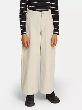 Тканевые брюки прямого кроя Calvin Klein Jeans, бежевый