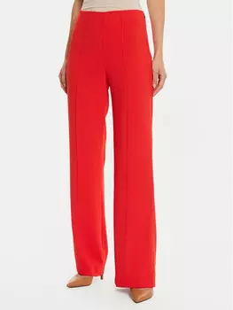 Тканевые брюки прямого кроя Morgan, оранжевый