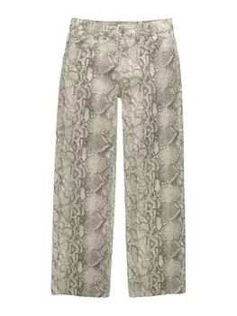 Тканевые брюки Pull&Bear Wide leg Pants, разноцветный