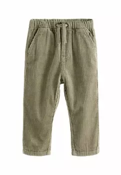 Тканевые брюки PULL ON, REGULAR FIT Next, зеленый