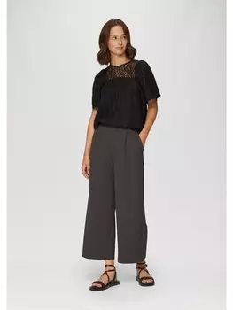 Тканевые брюки QS 7/8, серый