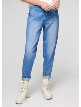 Тканевые брюки QS 7/8, синий