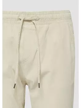 Тканевые брюки QS, бежевый