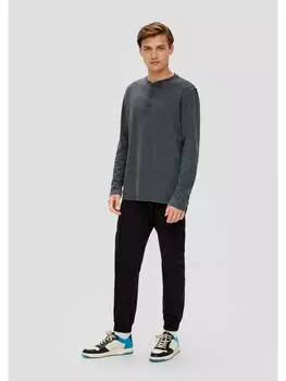 Тканевые брюки QS, черный