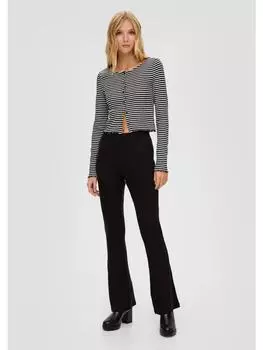 Тканевые брюки QS, черный