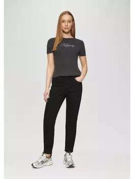 Тканевые брюки QS, черный