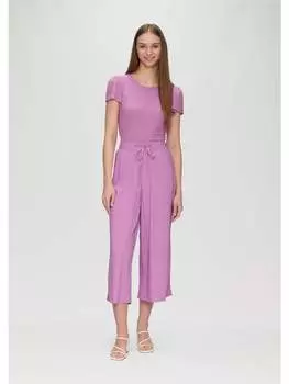 Тканевые брюки QS, фиолетовый