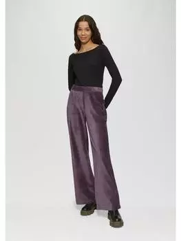 Тканевые брюки QS Hose lang, фиолетовый