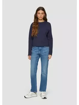 Тканевые брюки QS Jeans-Hose lang, синий