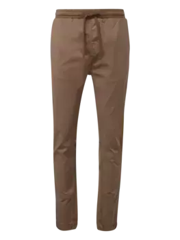 Тканевые брюки QS lang, бежевый