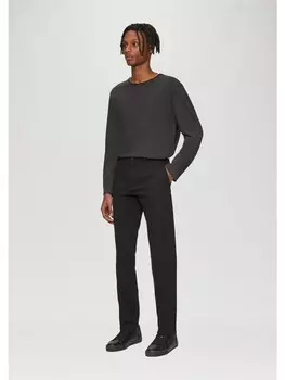 Тканевые брюки QS lang, черный