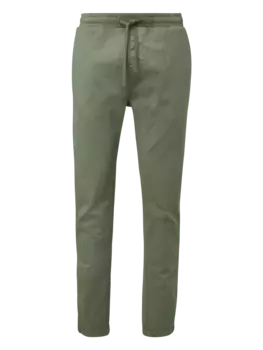 Тканевые брюки QS lang, оливковый