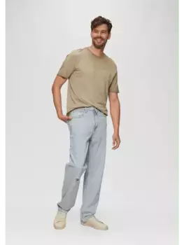 Тканевые брюки QS lang, синий