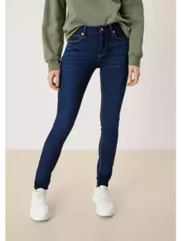 Тканевые брюки QS lang, синий