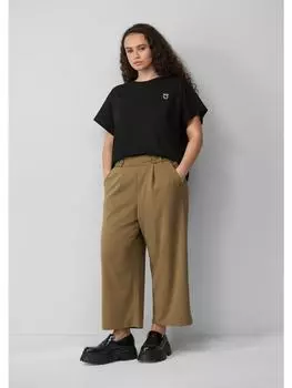 Тканевые брюки QS, оливковый