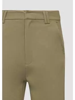 Тканевые брюки QS, оливковый