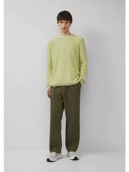 Тканевые брюки QS, оливковый