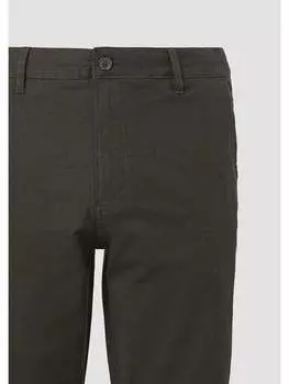 Тканевые брюки QS, оливковый