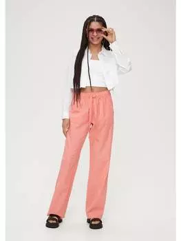 Тканевые брюки QS, розовый