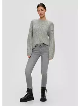 Тканевые брюки QS, серый