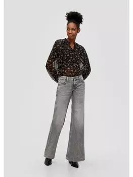 Тканевые брюки QS, серый