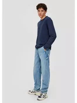 Тканевые брюки QS, синий