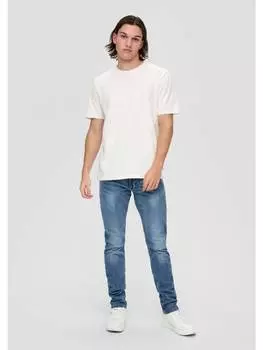 Тканевые брюки QS, синий