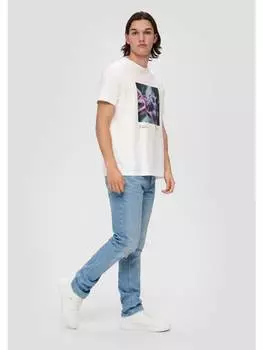 Тканевые брюки QS, синий