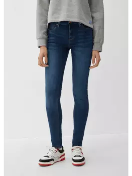 Тканевые брюки QS, синий