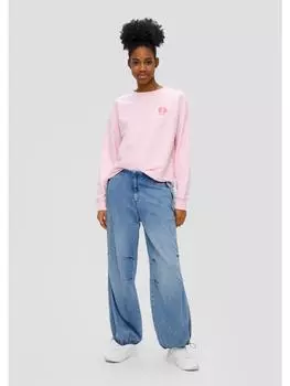 Тканевые брюки QS, синий