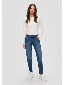 Тканевые брюки QS, синий