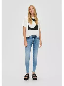 Тканевые брюки QS, синий