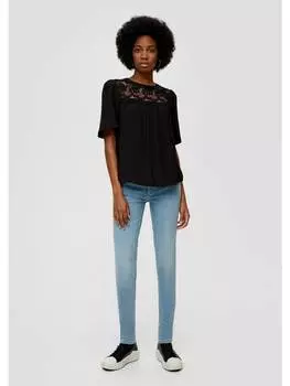 Тканевые брюки QS, синий