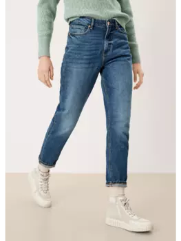 Тканевые брюки QS, синий