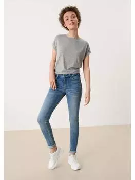 Тканевые брюки QS, синий