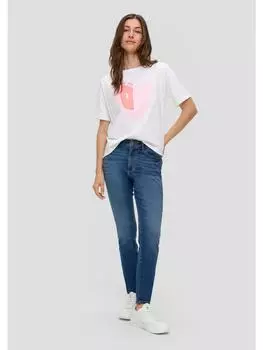 Тканевые брюки QS, синий