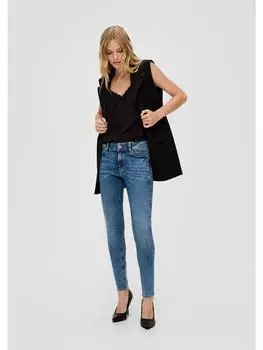 Тканевые брюки QS, синий