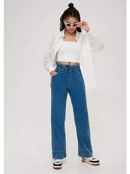 Тканевые брюки QS, синий