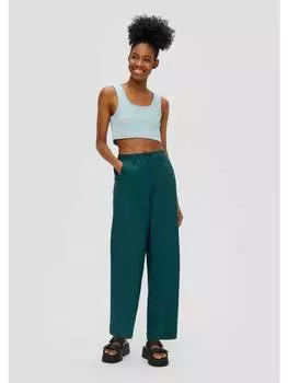 Тканевые брюки QS, синий