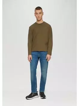 Тканевые брюки QS, синий