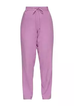 Тканевые брюки QS Tapered Pants, цвет orchid