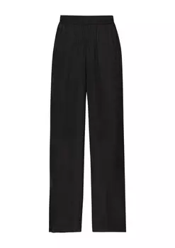 Тканевые брюки QS Wide leg Pants, черный