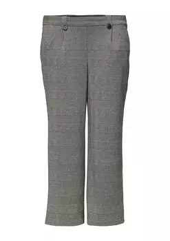 Тканевые брюки QS Wide leg Pants, серый