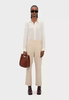 Тканевые брюки QUIETE Max Mara Leisure, бежевый