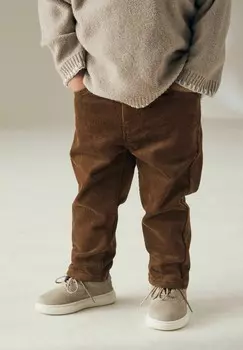 Тканевые брюки REGULAR FIT Next, коричневый