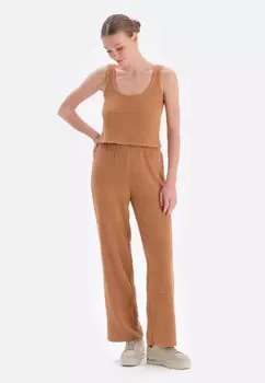 Тканевые брюки REGULAR WAIST DAGI, коричневый