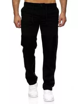 Тканевые брюки RESLAD, черный