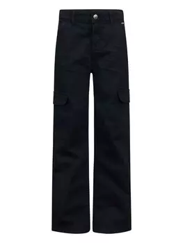 Тканевые брюки Retour Cargohose, черный