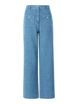 Тканевые брюки Rich & Royal Regular Pants, синий деним